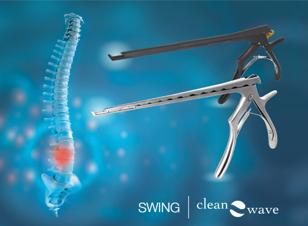 SWING und CleanWave Laminektomie Stanzen & Rongeure